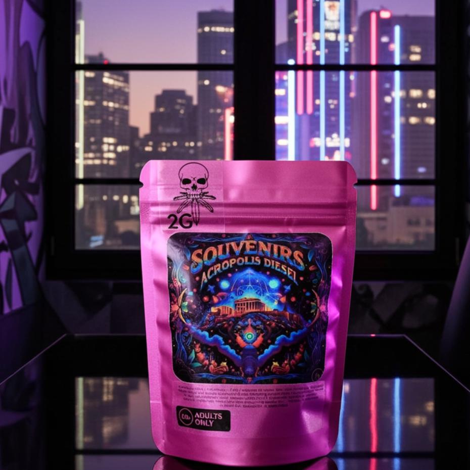 Acropolis Diesel 2g – Souvenirs CBD-Capybaras Hemp Shop