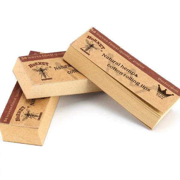 Hornet Natural Hemp & Cotton Rolling Tips