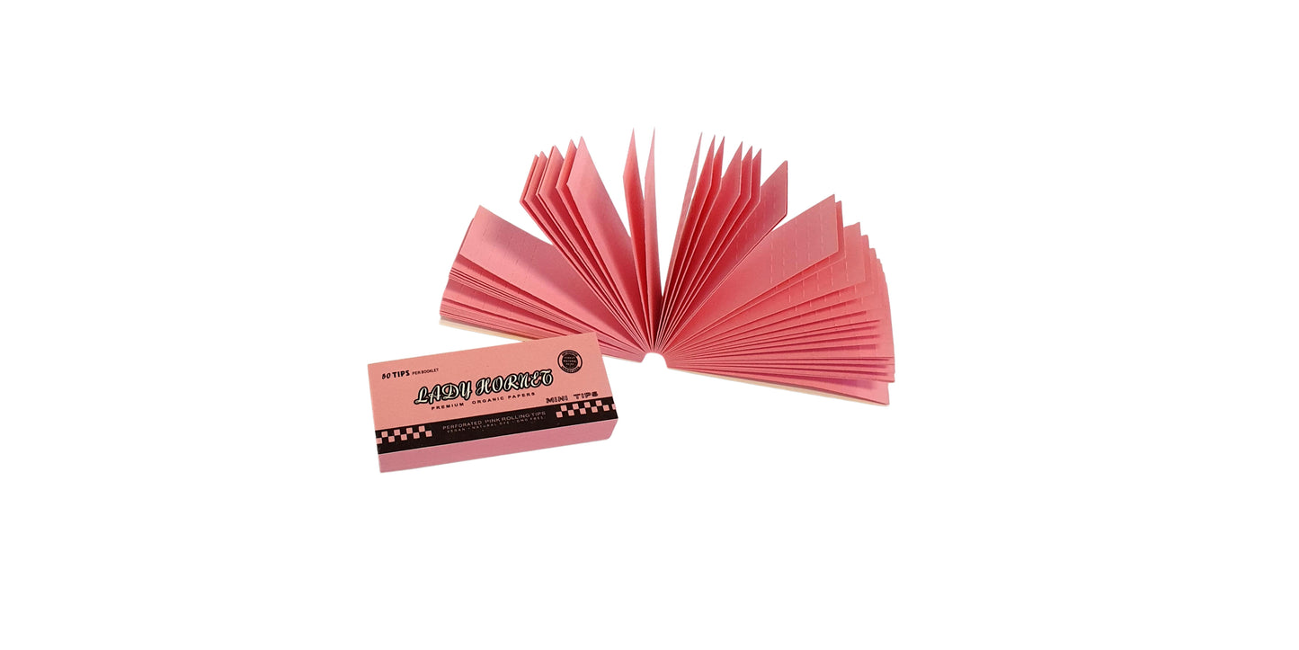 Lady Hornet Pink Mini Rolling Tips
