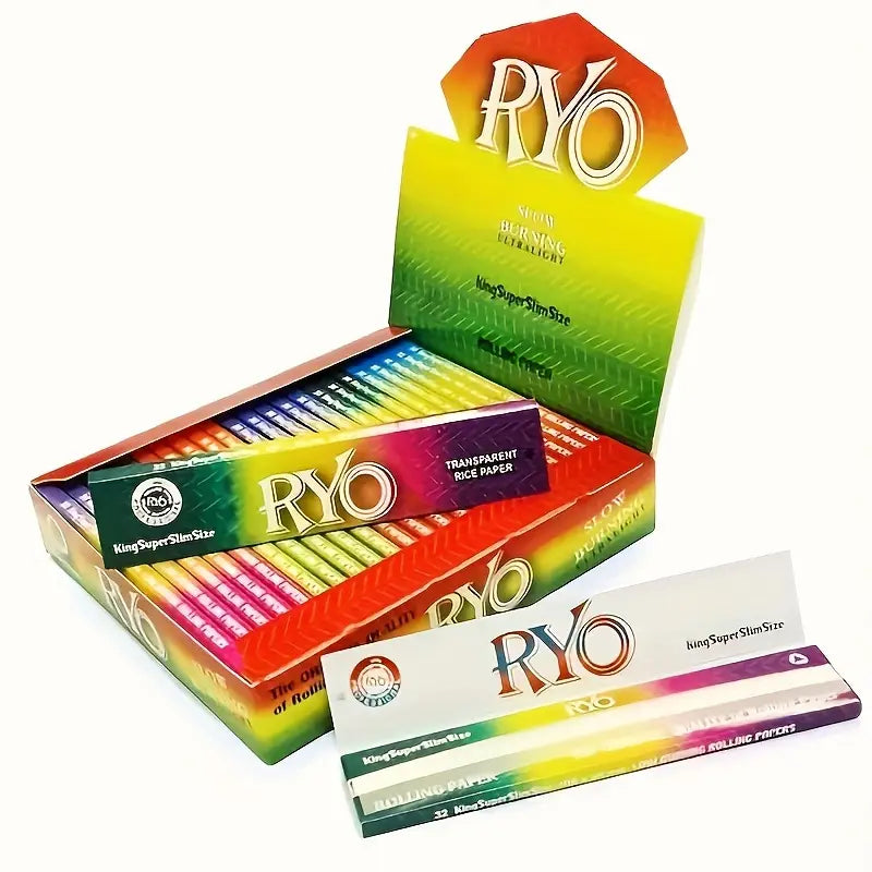 Ryo thin papers rainbow king size slim