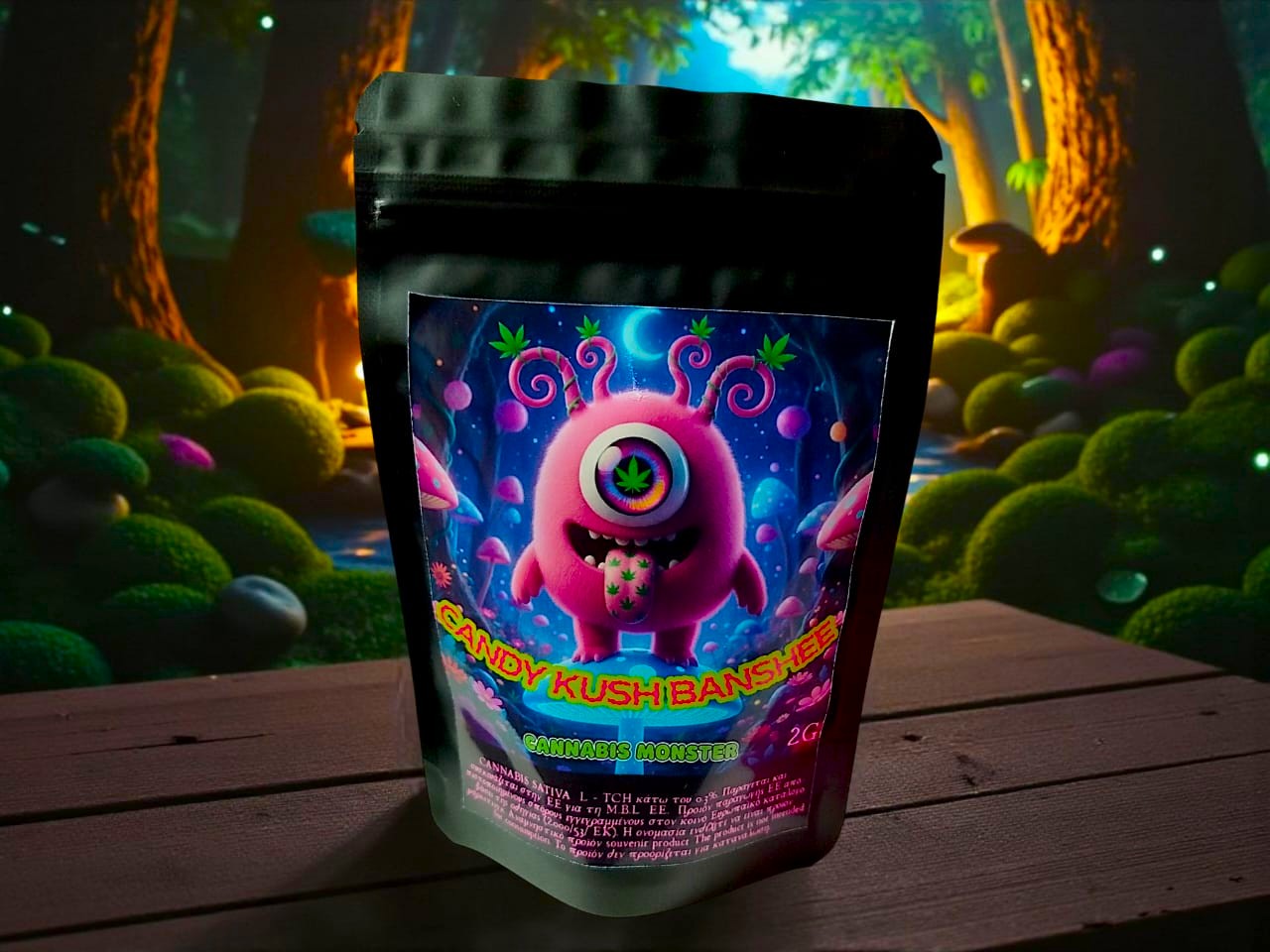 CANDY KUSH BANSHEE 2G– Cannabis Monster-Capybaras Hemp Shop