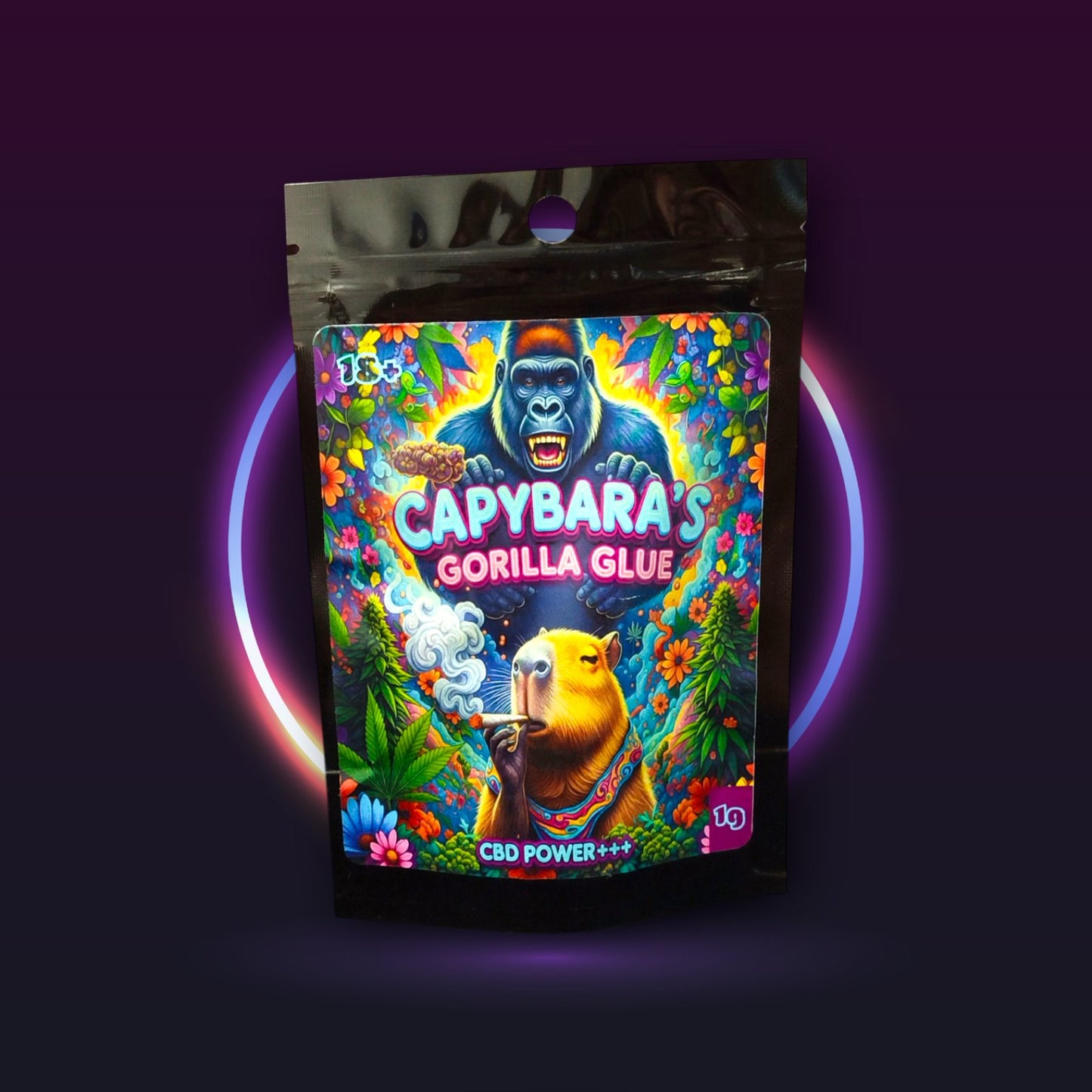 CAPYBARA’S GORILLA GLUE (1g) – Strong CBD Experience-Capybaras Hemp Shop