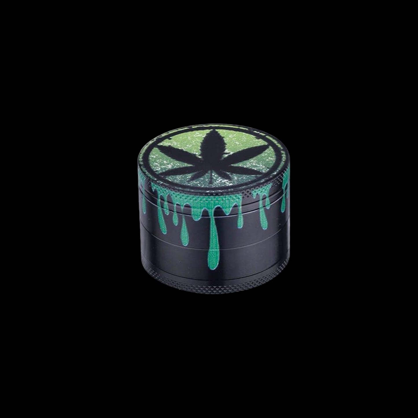 Μεταλλικό Μαγνητικό Grinder Σχέδιο Φύλλo Κάνναβης