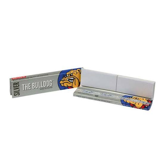 Bulldog King Size Slim Hartakia Silver & Tips