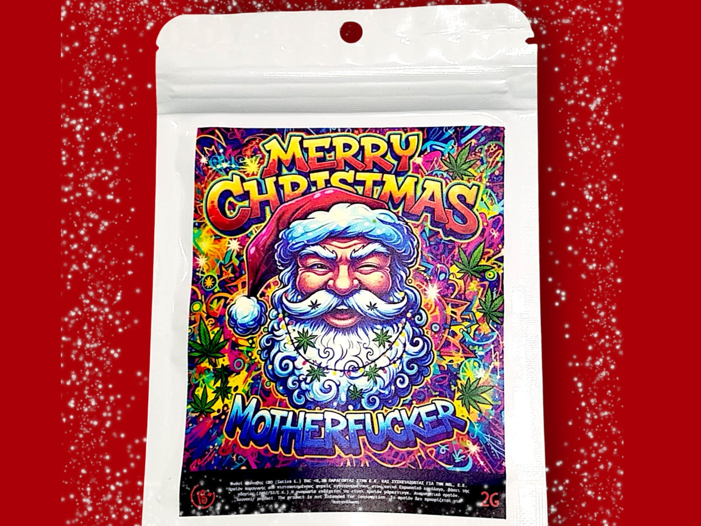 MERRY XMAS MOTHERFUCKER 2G – Extra Strong Special Edition-Capybaras Hemp Shop