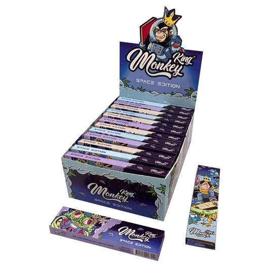 Monkey King Space Edition + Tips  King Size Unbleached Χαρτάκια
