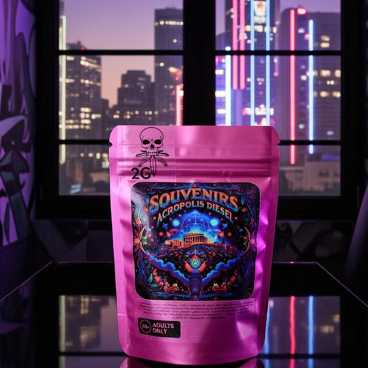 Acropolis Diesel 2g – Souvenirs CBD-Capybaras Hemp Shop