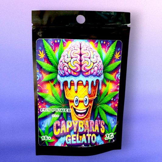 CAPYBARA’S GELATO (2g) + – Sweet & Super Strong CBD Experience-Capybaras Hemp Shop