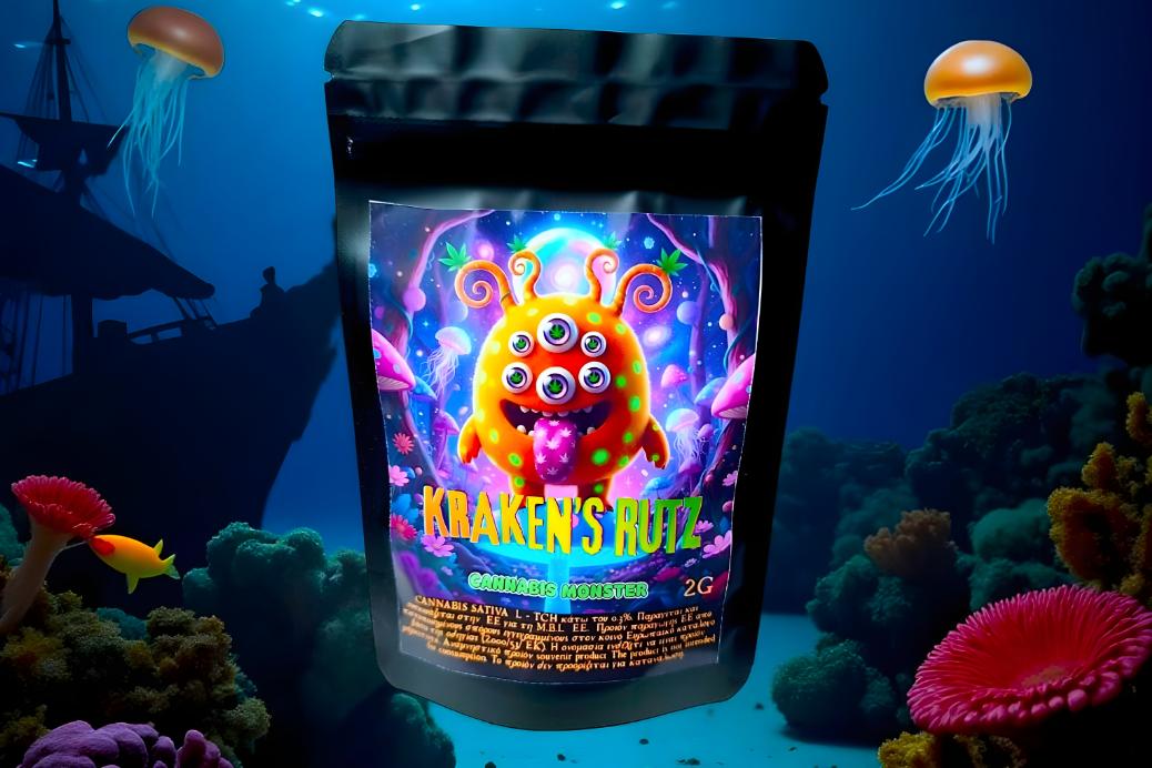 KRAKENS RUTZ 2G – Cannabis Monster-Capybaras Hemp Shop