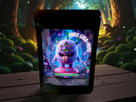 PURPLE GELA-TROLL (2G) - CANNABIS MONSTER-Capybaras Hemp Shop