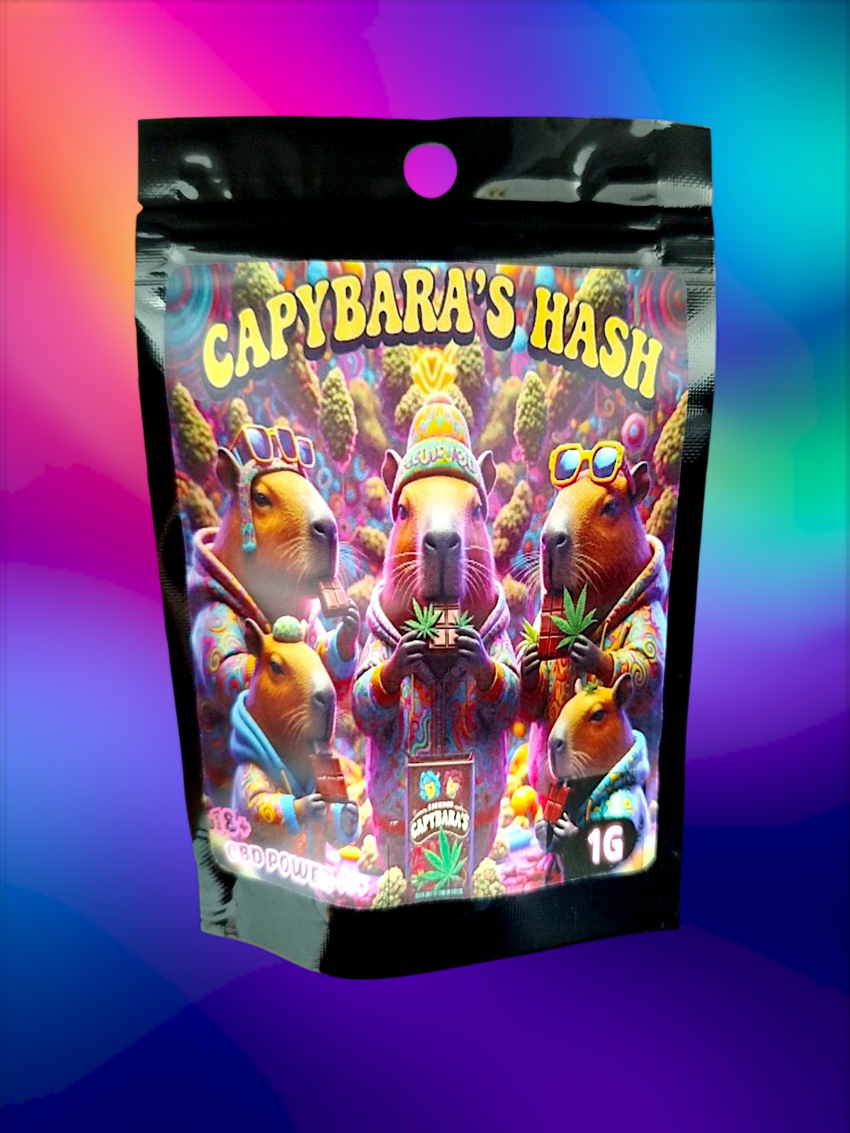 CAPYBARA'S HASH  CBD POWER+++ 1g