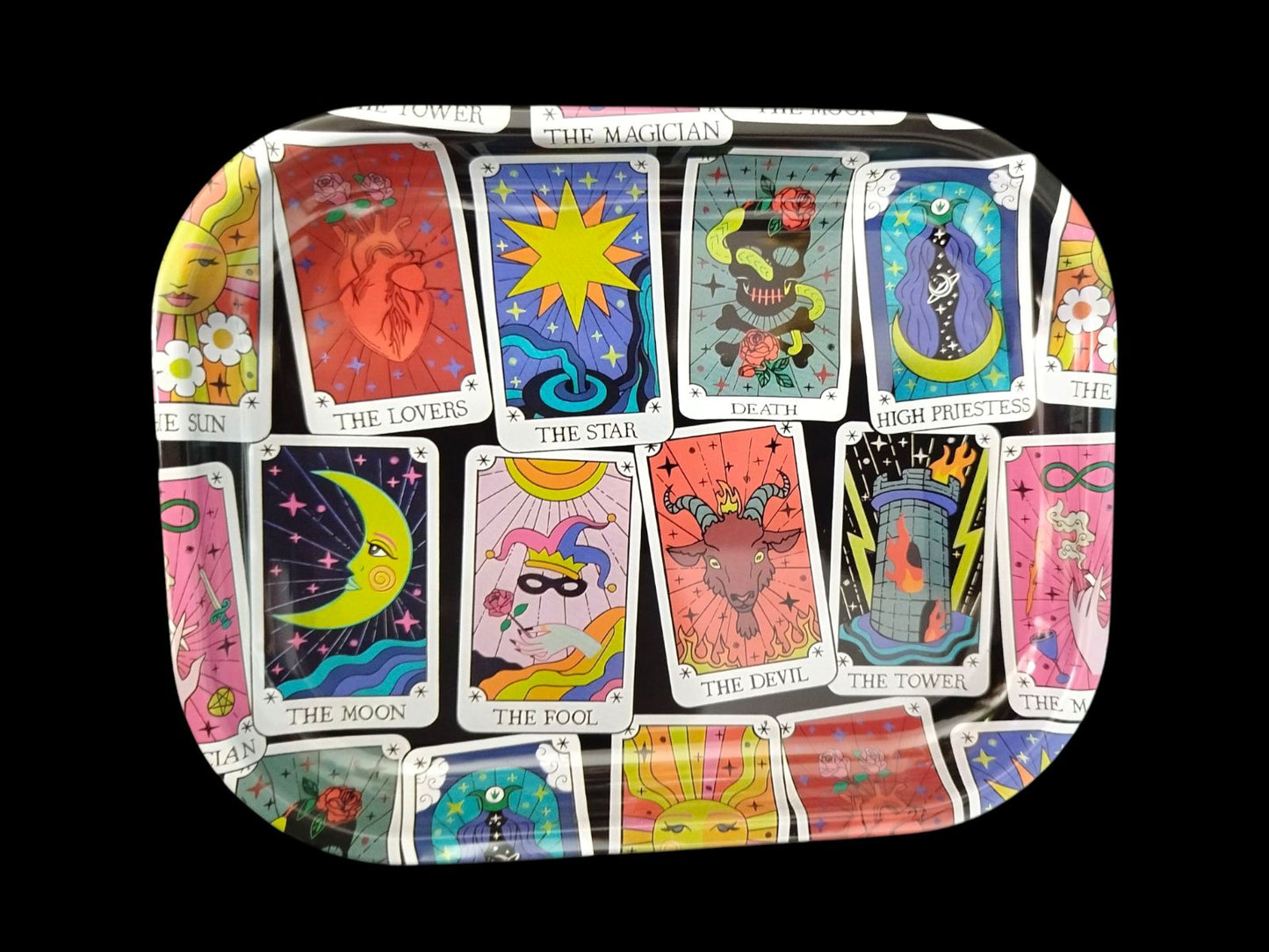Μεταλλικός Δίσκος Στριψίματος Tarot Cards