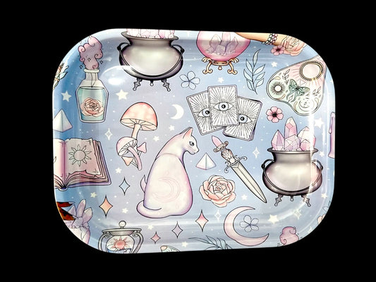 Μεταλλικός Δίσκος Στριψίματος Crystals & Cats