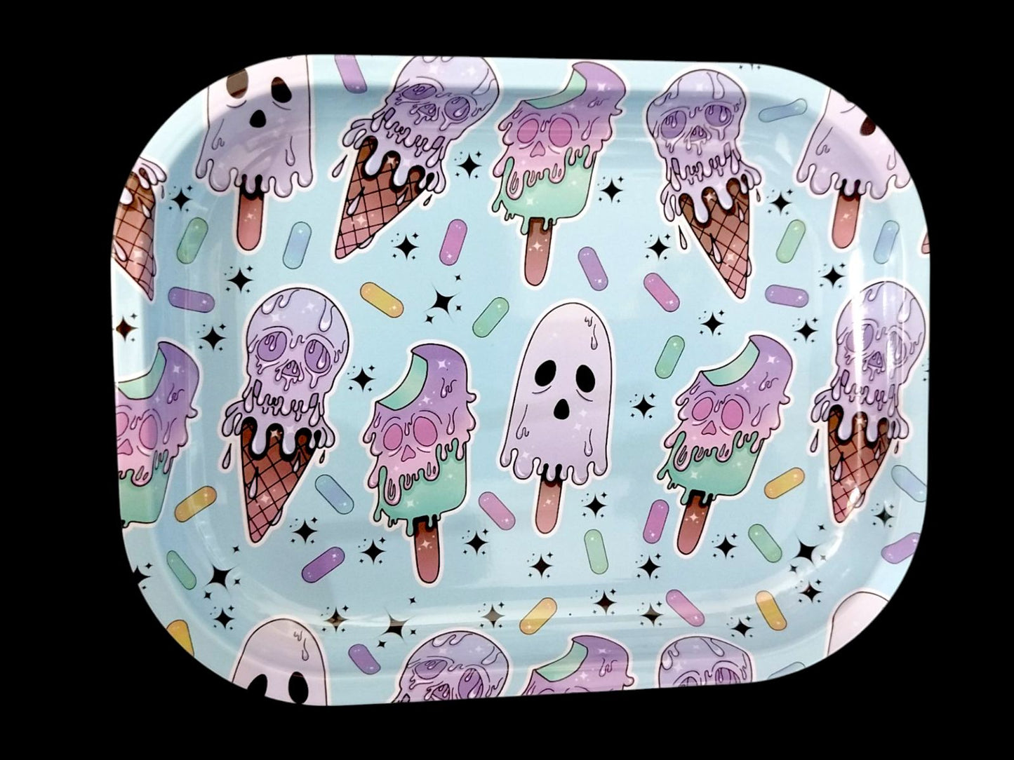 Μεταλλικός Δίσκος Στριψίματος Ice Cream Horror