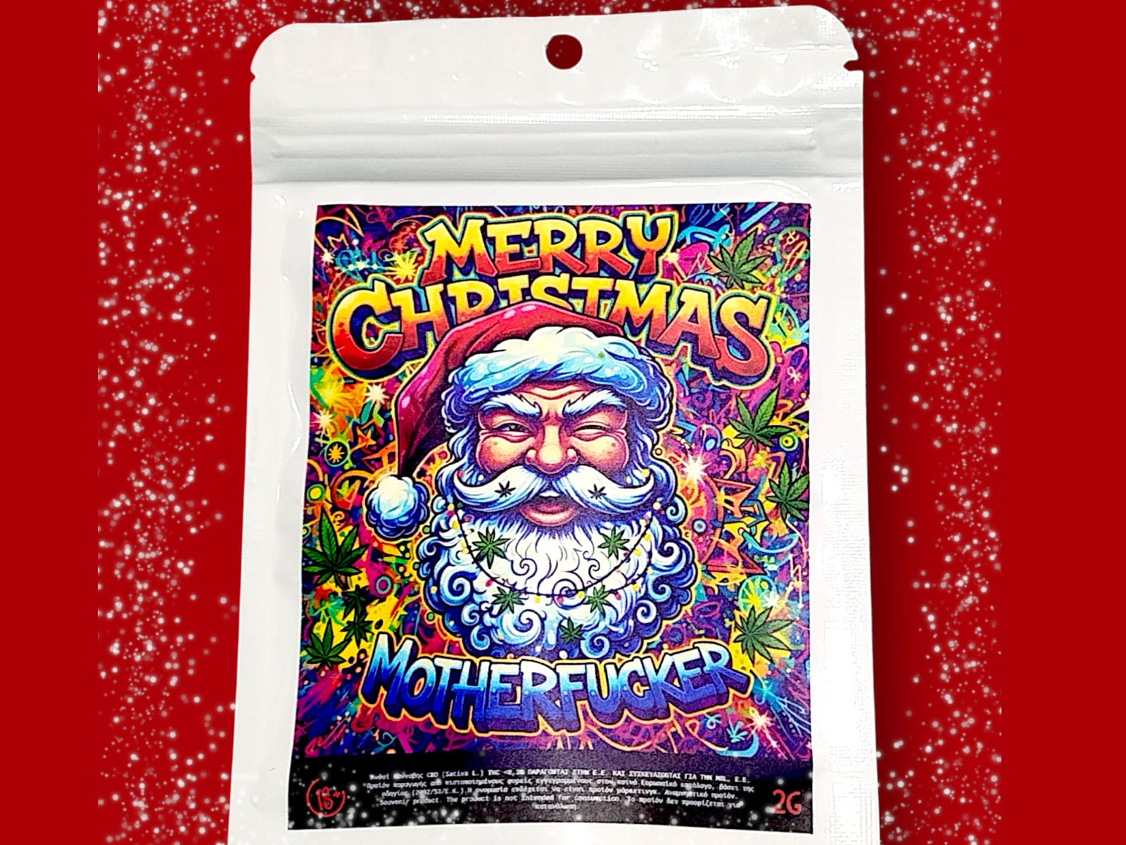 MERRY XMAS MOTHERFUCKER 2G – Extra Strong Special Edition-Capybaras Hemp Shop